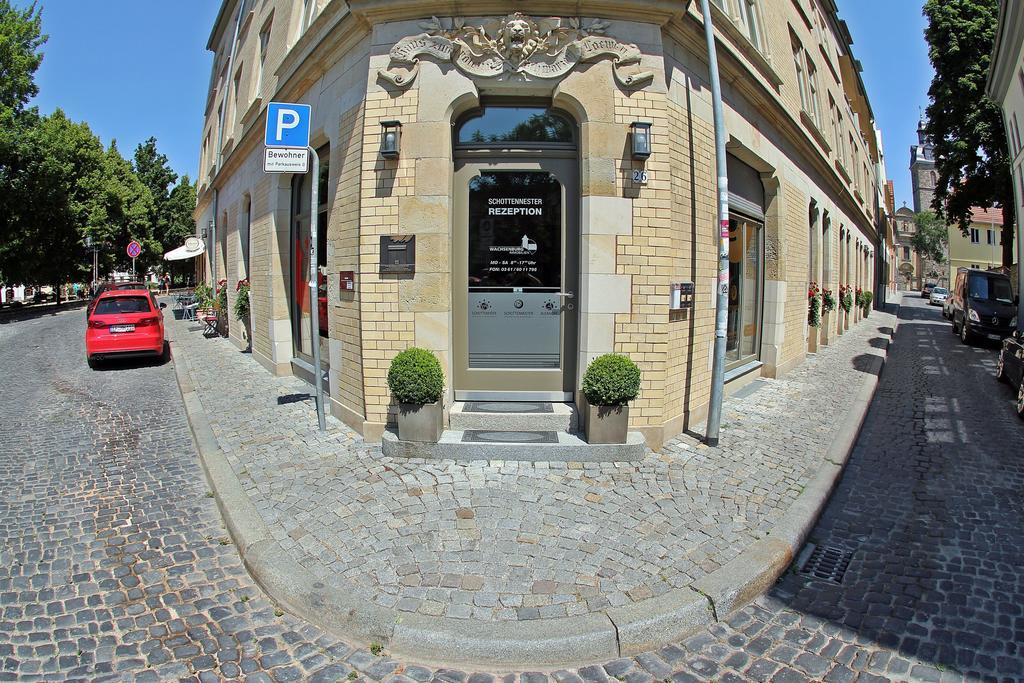 Schottennester Schlafen An Der Kraemerbruecke Erfurt Extérieur photo